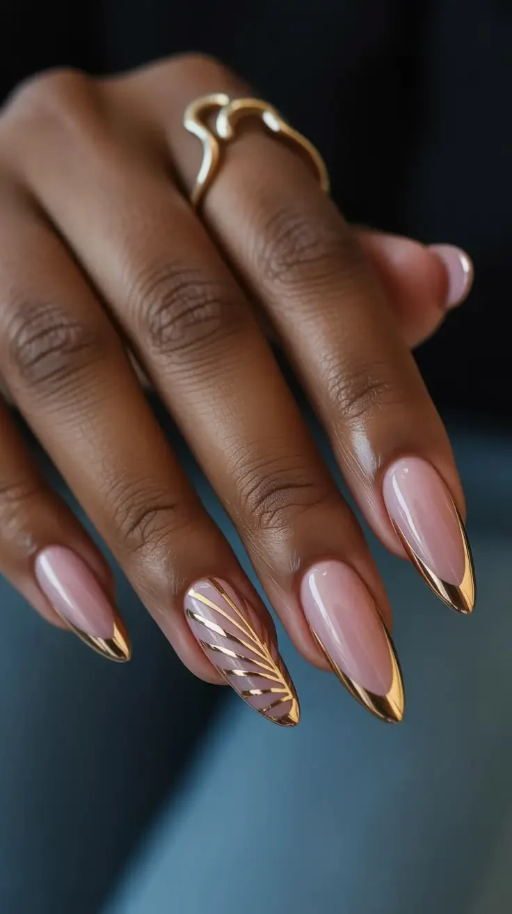 Professional nail treatment at Aura Aesthetics